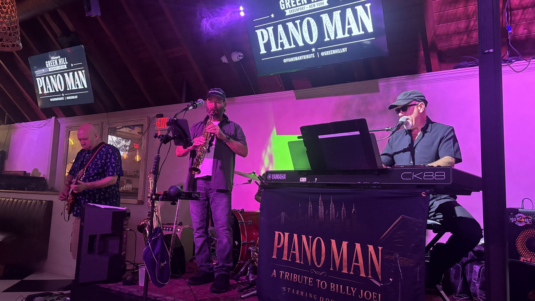 Piano Man, live