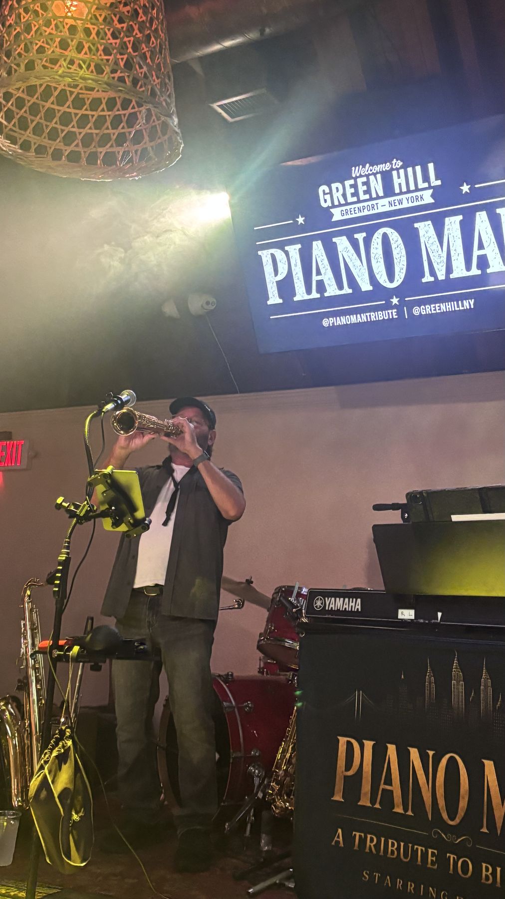Piano Man, live