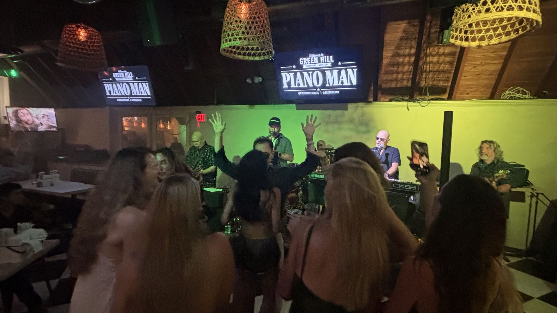 Piano Man, live