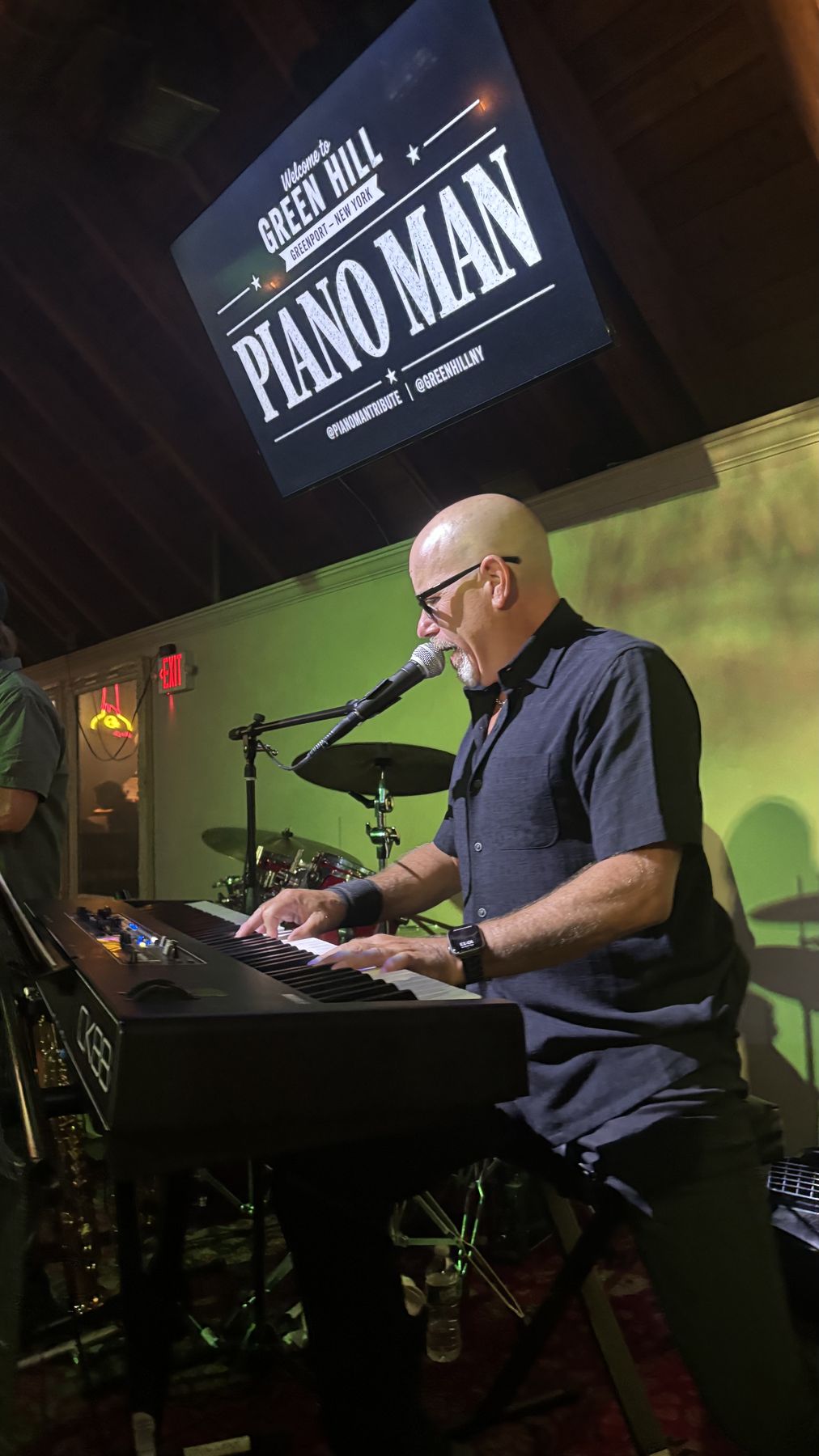 Piano Man, live