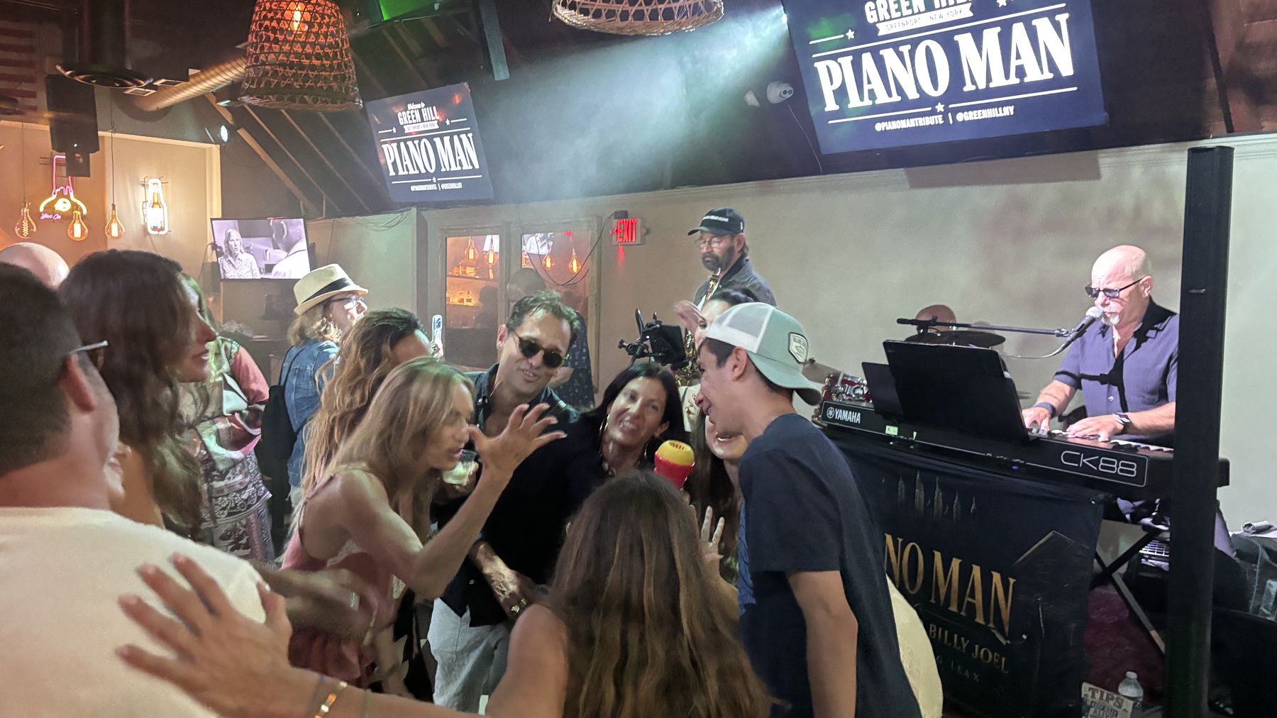Piano Man, live
